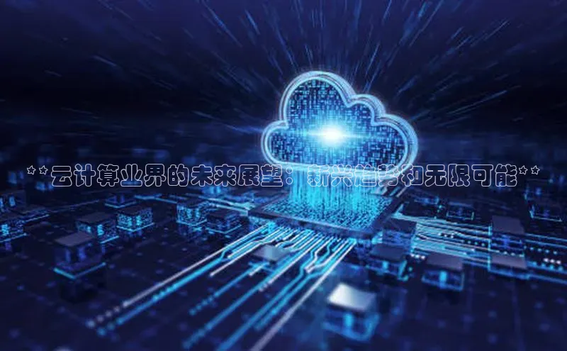 EON4登录百度社团赞助平台**云计算业界的未来展望：新兴趋势和无限可能**