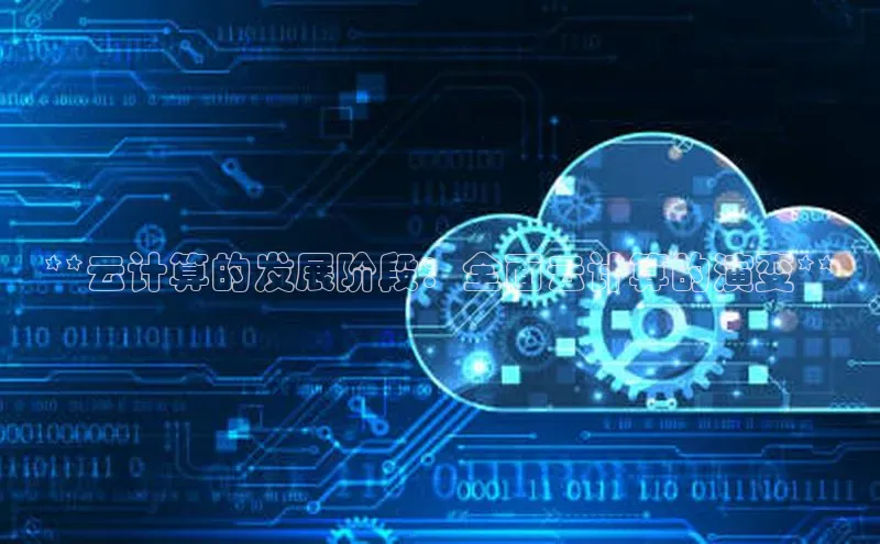意昂4代理彩讯股份**云计算的发展阶段：全面云计算的演变**