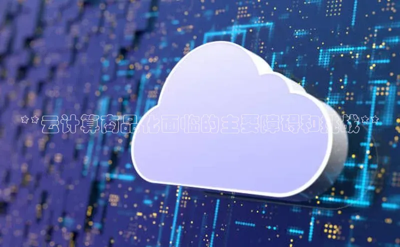 意昂4京东**云计算商品化面临的主要障碍和挑战**