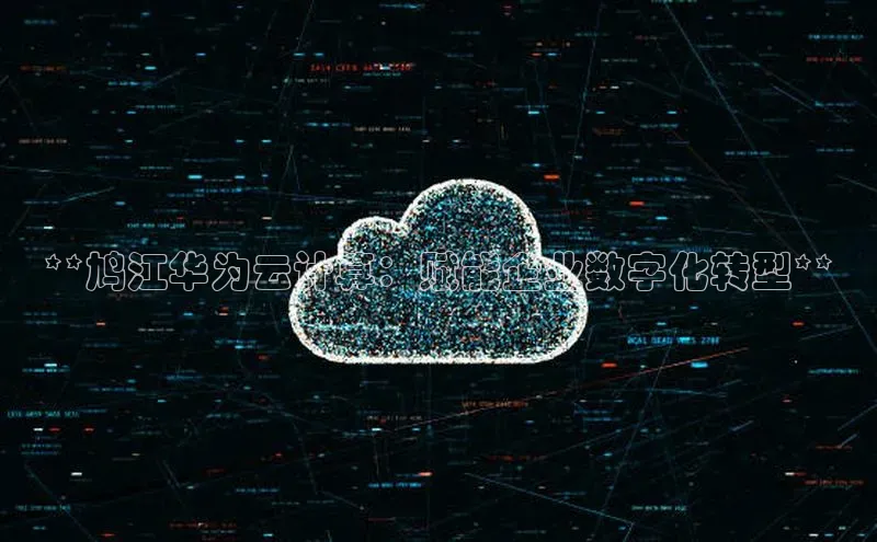 EON4官网百度集团**鸠江华为云计算：赋能企业数字化转型**