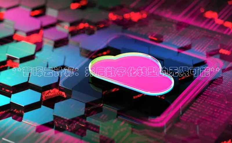 意昂体育4招商百度搜索资源平台**曹晖云计算：开启数字化转型的无限可能**