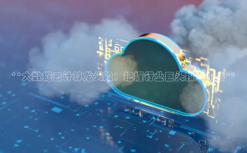 意昂体育4代理中海达**大数据云计算龙头股：把握行业巨头投资机会**