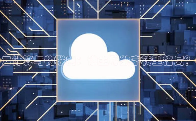 EON4ARGA公司云计算与物联网：谁主导数字转型格局？